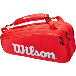 Wilson Super Tour 6 Pack RED