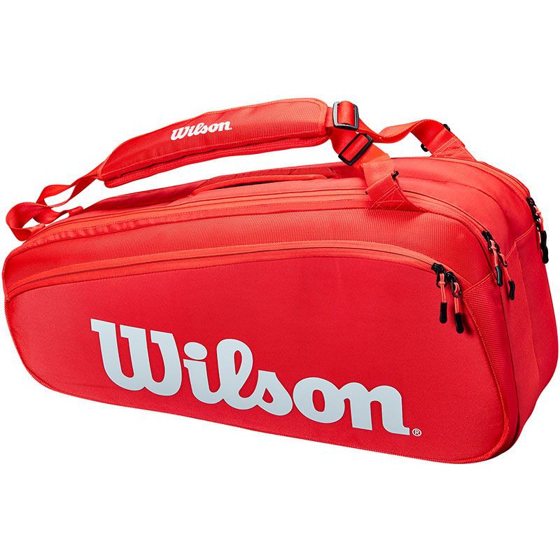 Wilson Tour 6 Pack RED Tennis Tassen kopen bij All in Tennis