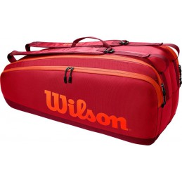 WILSON TOUR 6 PACK MAROON