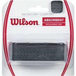 WILSON MICRO-DRY COMFORT ZWART